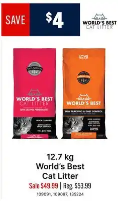 Ren’s Pets Depot World's Best Cat Litter offer