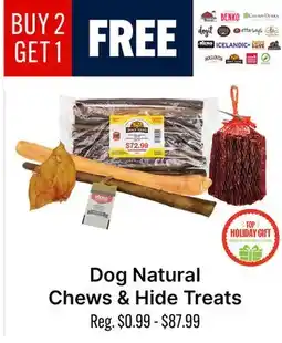 Ren’s Pets Depot Dog Natural Chews & Hide Treats offer