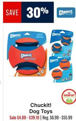 Ren’s Pets Depot Chuckit! Dog Toys offer