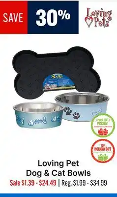 Ren’s Pets Depot Loving Pet Dog & Cat Bowls offer