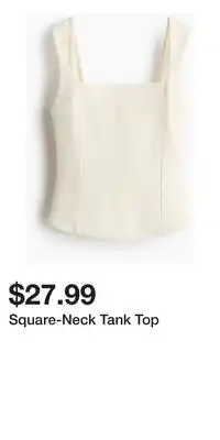 H&M Square-Neck Tank Top offer