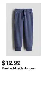 H&M Brushed-Inside Joggers offer