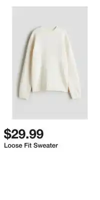 H&M Loose Fit Sweater offer