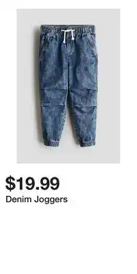 H&M Denim Joggers offer
