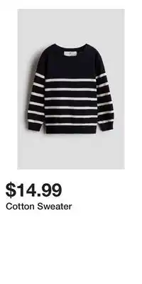 H&M Cotton Sweater offer