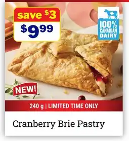 M & M Food Market Cranberry Brie Pastry offer
