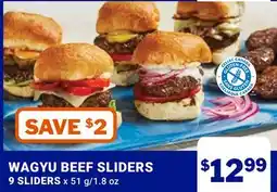 M & M Food Market WAGYU BEEF SLIDERS offer