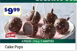 M & M Food Market Cake Pops offer