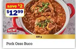 M & M Food Market Pork Osso Buco offer