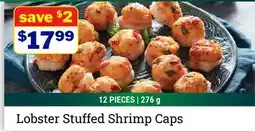 M & M Food Market Lobster Stuffed Shrimp Caps offer