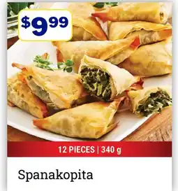 M & M Food Market Spanakopita offer