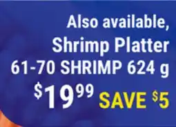 M & M Food Market Shrimp Platter offer