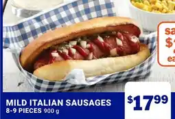 M & M Food Market MILD ITALIAN SAUSAGES offer