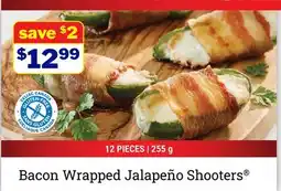 M & M Food Market Bacon Wrapped Jalapeño Shooters offer