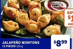 M & M Food Market JALAPEÑO WONTONS offer