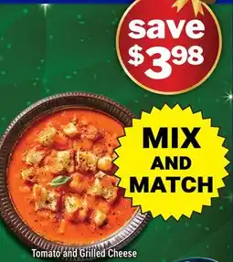 M & M Food Market Tomato and Grilled Cheese offer