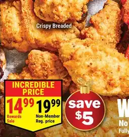 M & M Food Market Crispy Breaded Chicken Wings offer