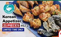 M & M Food Market Korean Appetizer Party Pack offer