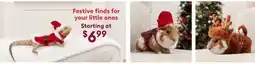Petsmart Festive finds for your little ones offer