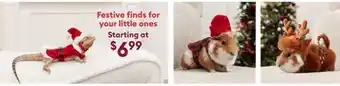 Petsmart Festive finds for your little ones offer
