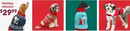 Petsmart Holiday classics offer