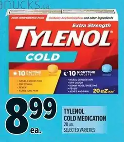 Metro Tylenol cold medication offer