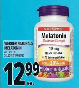 Metro Webber naturals melatonin offer