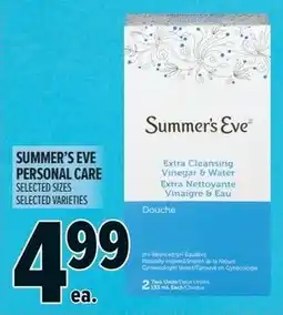 Metro Summer's eve personal care offer