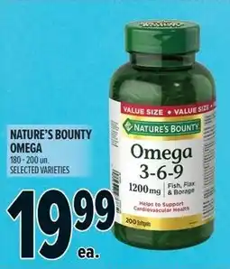 Metro Nature's bounty omega offer