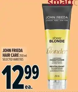 Metro John frieda hair care offer