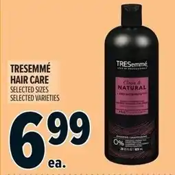 Metro Tresemmé hair care offer
