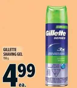 Metro Gillette shaving gel offer