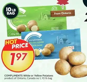 Sobeys Compliments White or Yellow Potatoes offer