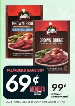 Sobeys Club House Gravies or Gluten-Free Gravies offer