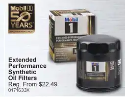PartSource Mobil 1 Extended Performance Synthetic Oil Filters offer
