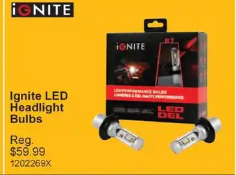 PartSource Ignite LED Headlight Bulbs offer