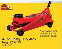 PartSource Torin Big Red 3-Ton Heavy Duty Jack offer