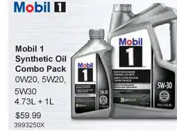 PartSource Mobil 1 Synthetic Oil Combo Pack offer