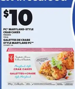 Independent City Market PC MARYLAND-STYLE CRAB CAKES, 170 G offer