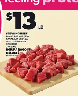 Independent City Market STEWING BEEF offer