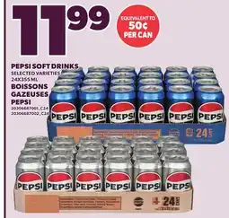 Independent City Market PEPSI SOFT DRINKS, 24X355 ML offer