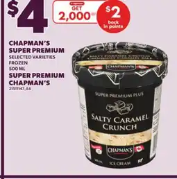 Independent City Market CHAPMAN'S SUPER PREMIUM, 500 ML offer