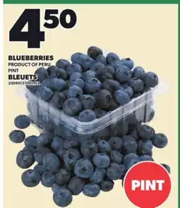 Independent City Market BLUEBERRIES, PINT offer