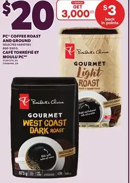 Independent City Market PC COFFEE ROAST AND GROUND, 800-930 G offer