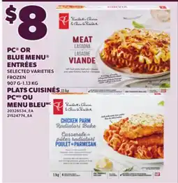 Independent City Market PC OR BLUE MENU ENTRÉES, 907 G-1.13 KG offer