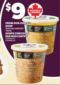 Independent City Market FROM OUR CHEFS SOUP, 700 ML offer