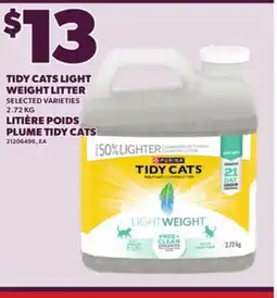 Independent City Market TIDY CATS LIGHT WEIGHT LITTER, 2.72 KG offer
