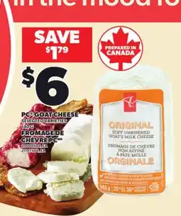 Independent City Market PC GOAT CHEESE, 140 G offer