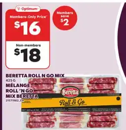 Independent City Market BERETTA ROLL N GO MIX, 425 G offer