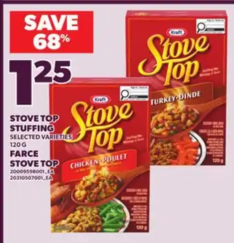 Independent City Market STOVE TOP STUFFING, 120 G offer